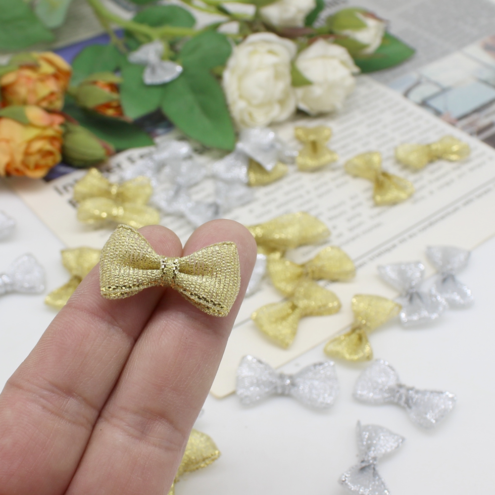 Craft Embellishment - 50/100pcs 15mm-30mm Gold and Silver Handmade