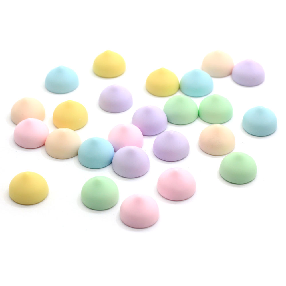 Craft Embellishment - Colorful Chocolate Candy Flatback Resin Cbaochons