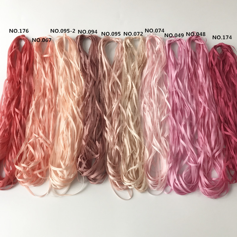 Velvet Ribbon Roll - 4mm 10-50mts/roll 100% Pure Silk Ribbon