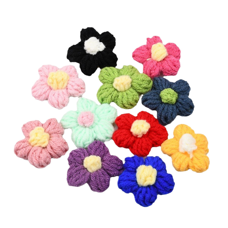 Handmade Crochet Five Petal Fl - Craft Embellishment review and price