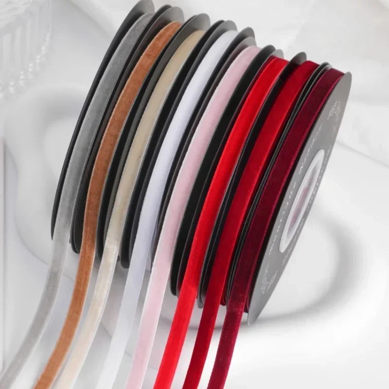 5yards/roll Wide 6mm Velvet Ri - Velvet Ribbon Roll review and price