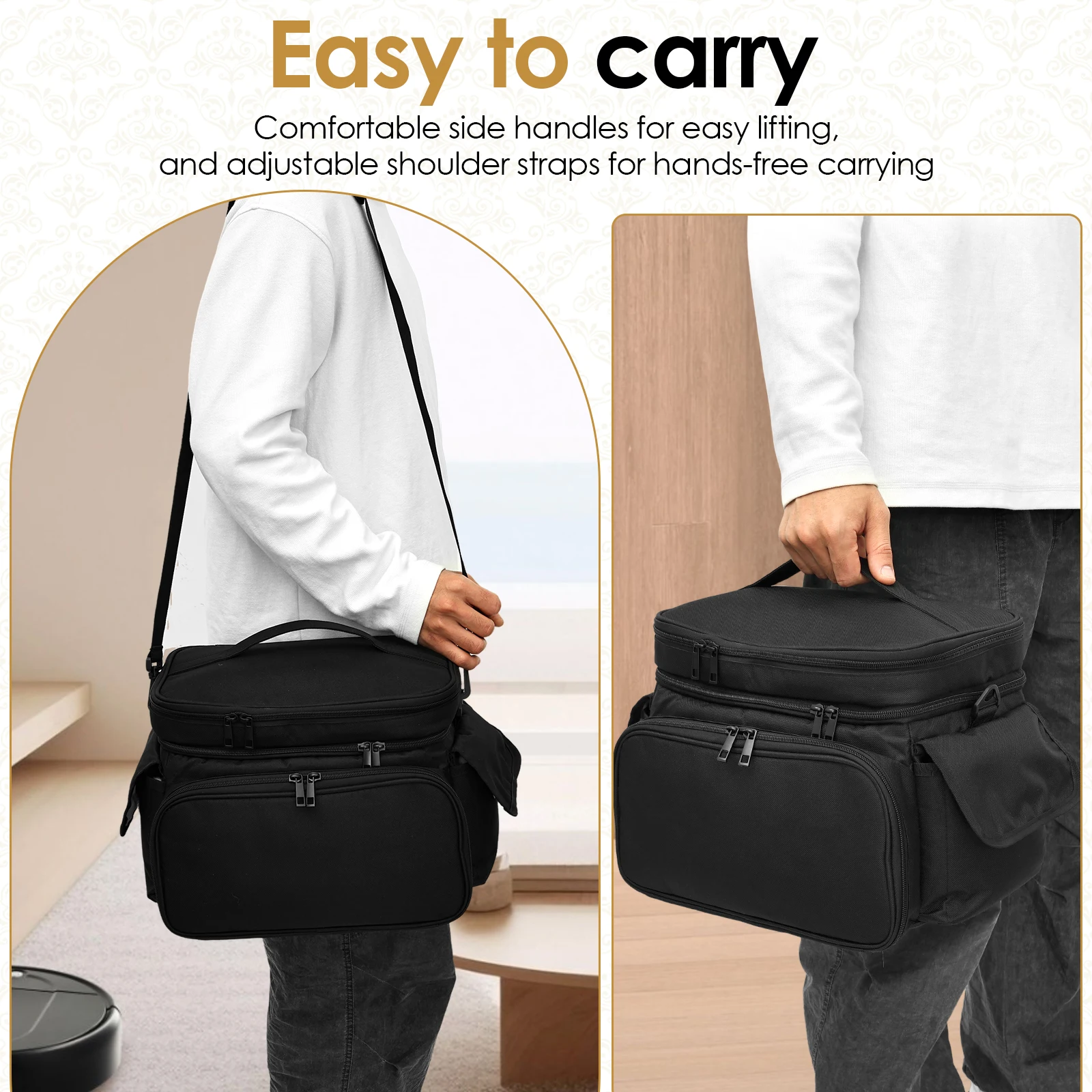 Large Sewing Bag Wool Knitting - Craft Embellishment Storage review and price