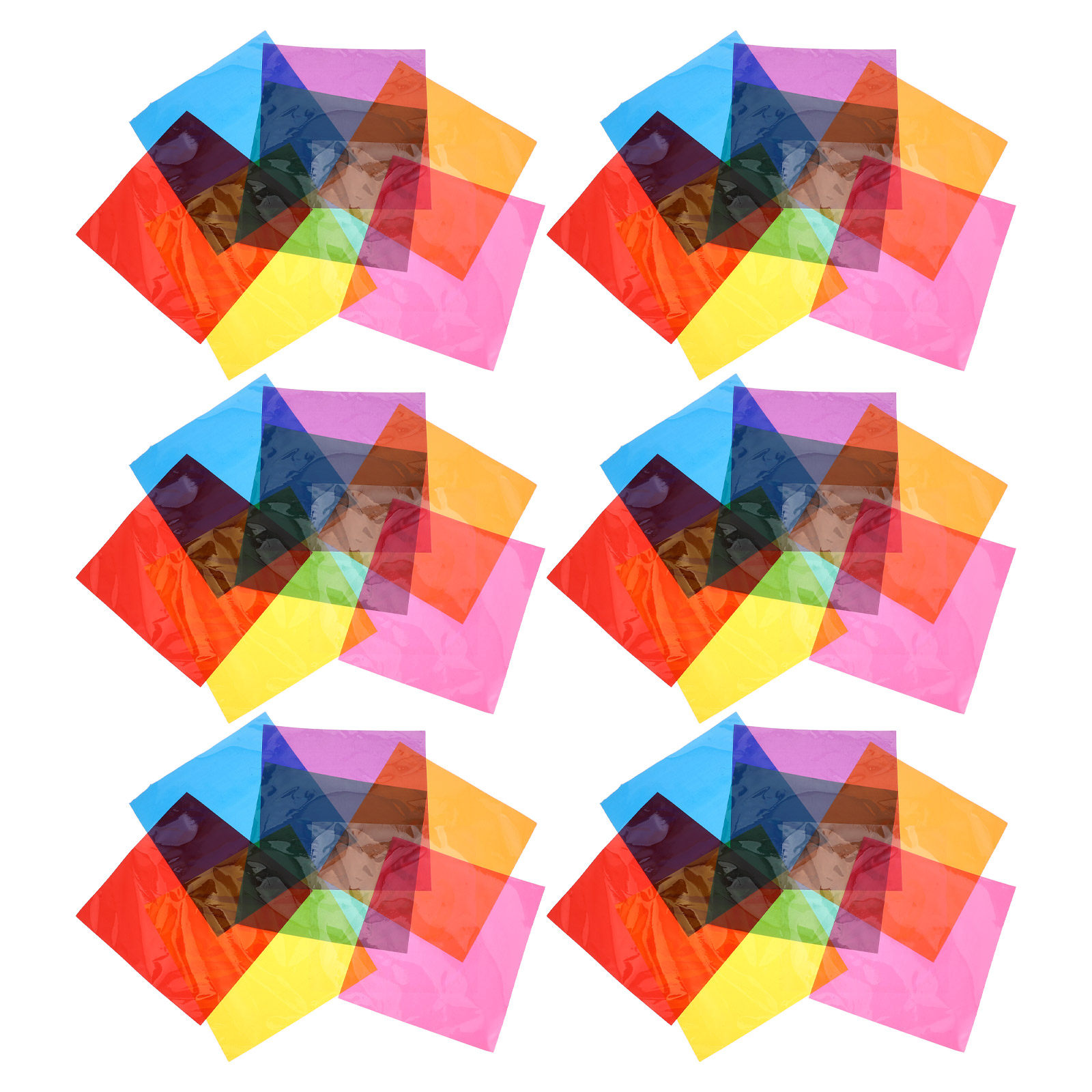 90Pcs Colored Cellophane Paper - Craft Embellishment review and price