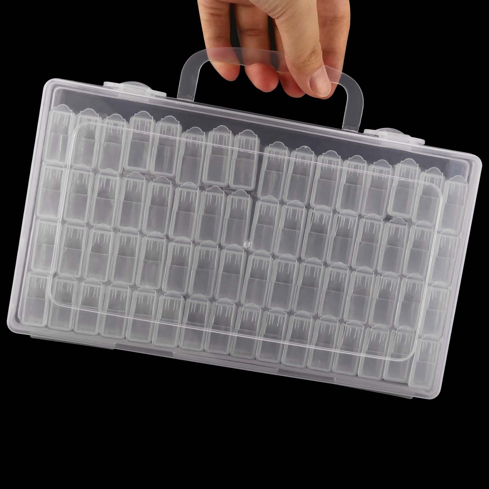 1/2/3/4Pack 64gird Diamond Pai - Craft Embellishment Storage review and price