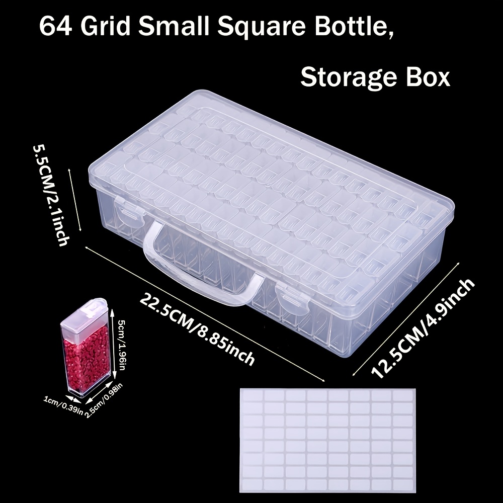 1/2/3/4Pack 64gird Diamond Pai - Craft Embellishment Storage review and price