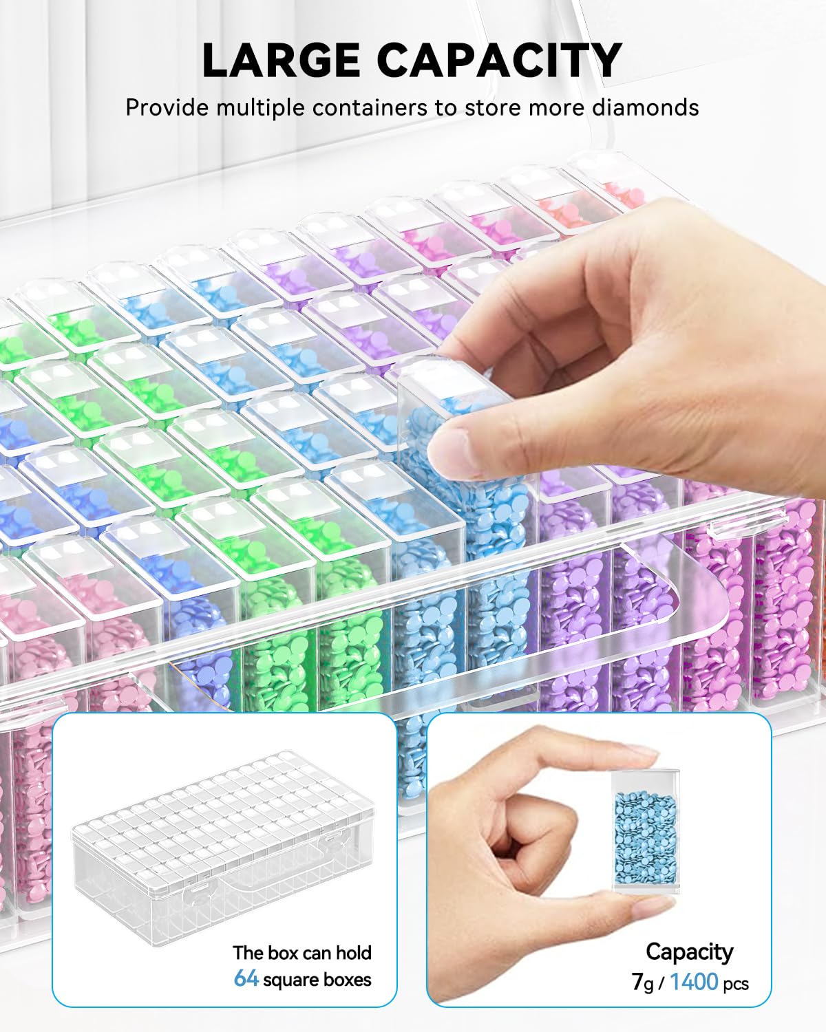 5D DIY Diamond Painting Tools  - Craft Embellishment Storage review and price