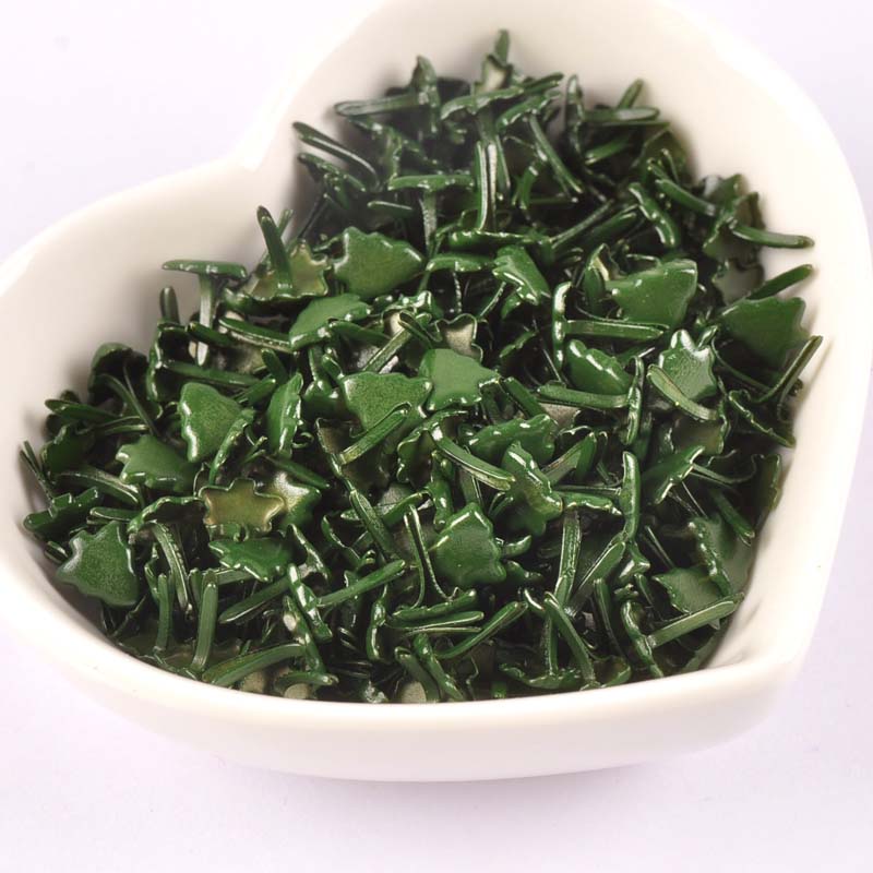 50pcs Mini Christmas Tree Brad - Christmas Craft Embellishment review and price