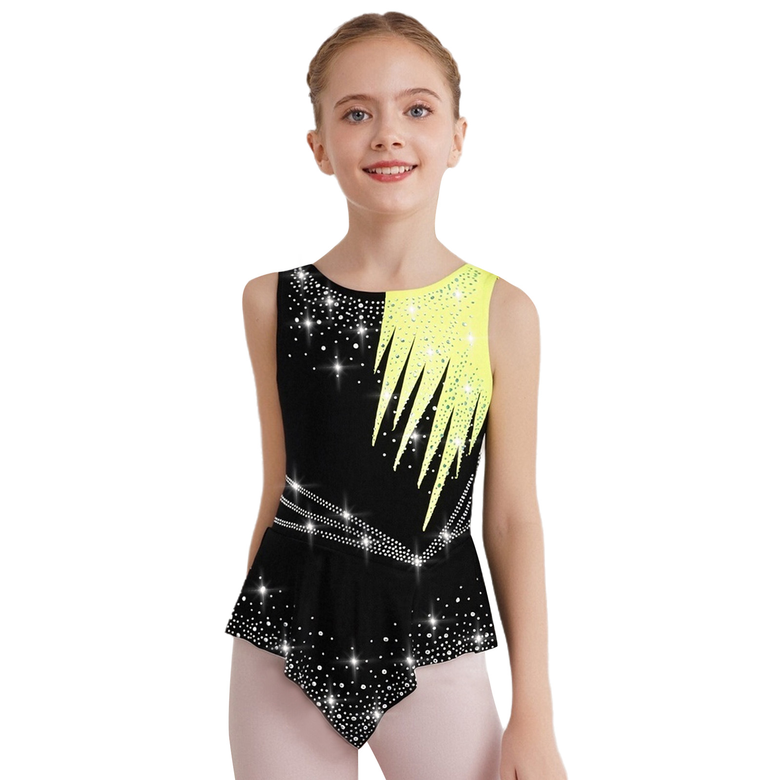 Kids Girls Figure Skating Rhyt - Rhinestone Banding Trim review and price