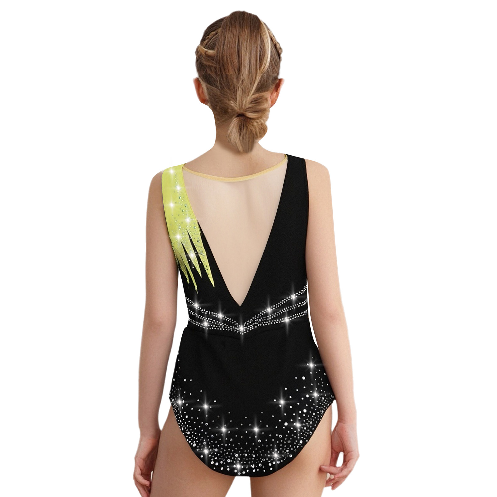 Kids Girls Figure Skating Rhyt - Rhinestone Banding Trim review and price