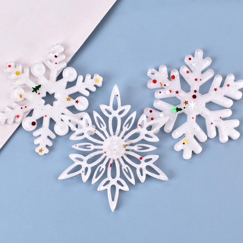 Christmas Hollow Snowflake Orn - Christmas Craft Embellishment review and price
