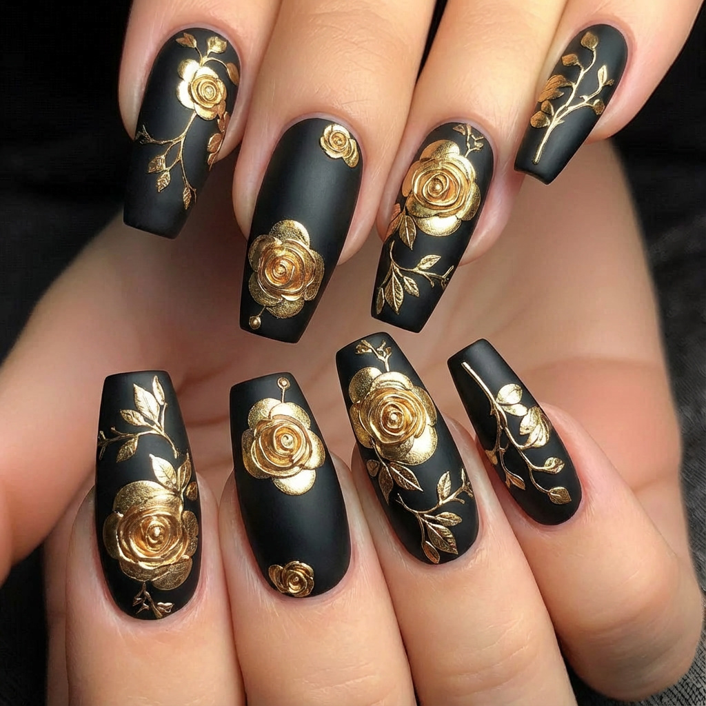 3D fake nails for women girls  - Embroidery Embellishments review and price