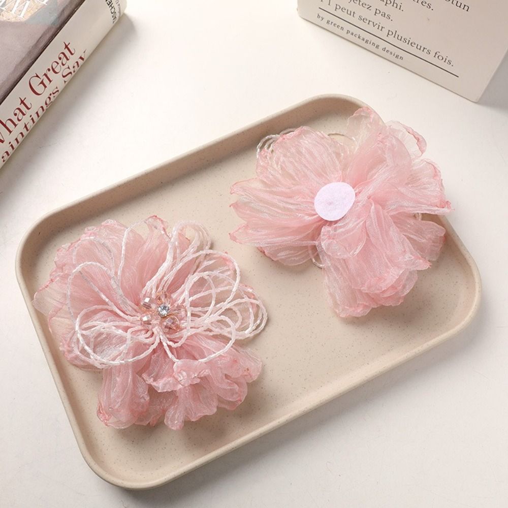 Organza Fabric Flower Patch Cr - Crystal Mesh Fabric review and price