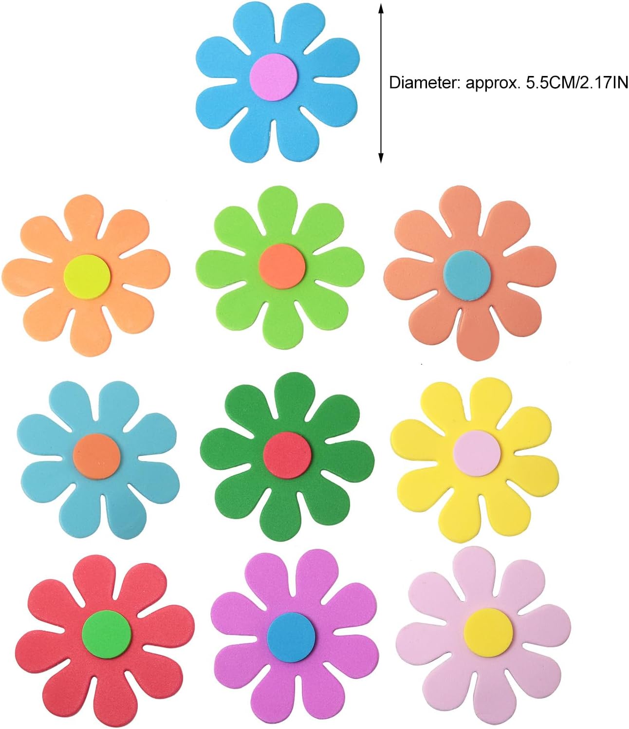 3D flower foam stickers Spring - Craft Embellishment review and price