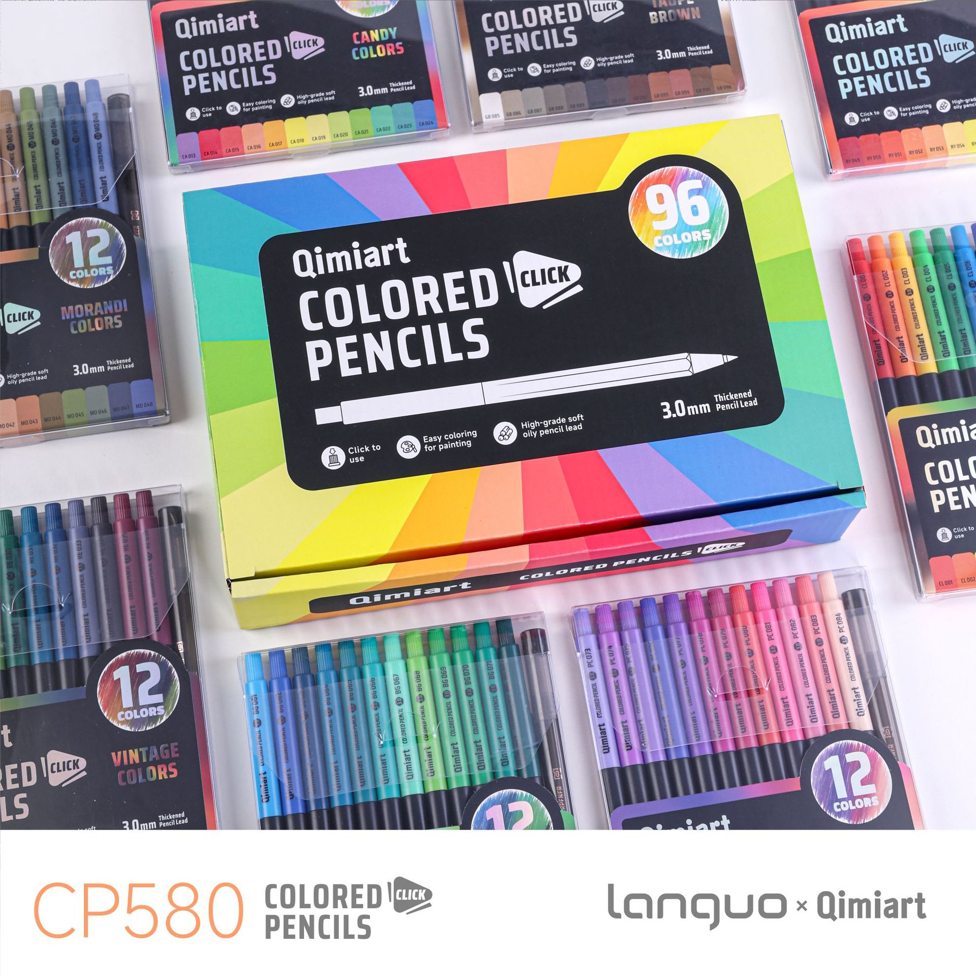 96 Colors Retractable Colored  - Staedtler Pencil Lumocolor review and price