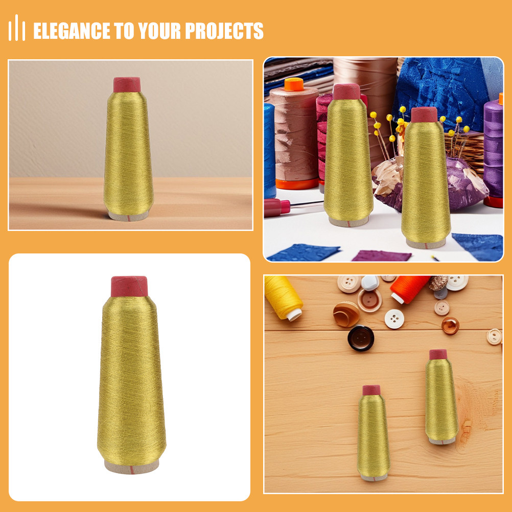2 Rolls Premium Golden Metalli - Embroidery Craft review and price