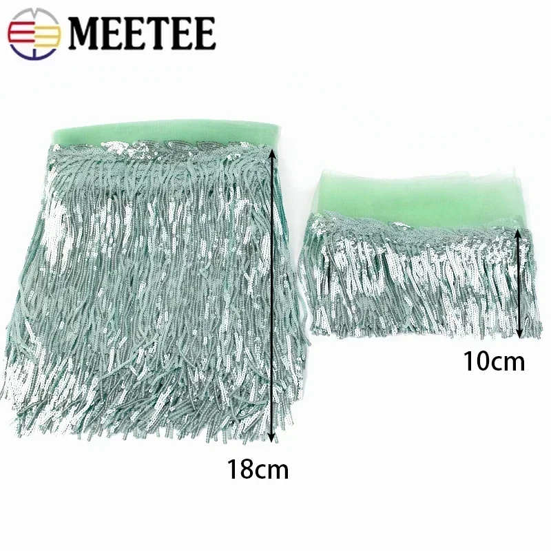 2/5/10Yards Sequin Embroidery  - Fringe Ribbon Sewing review and price