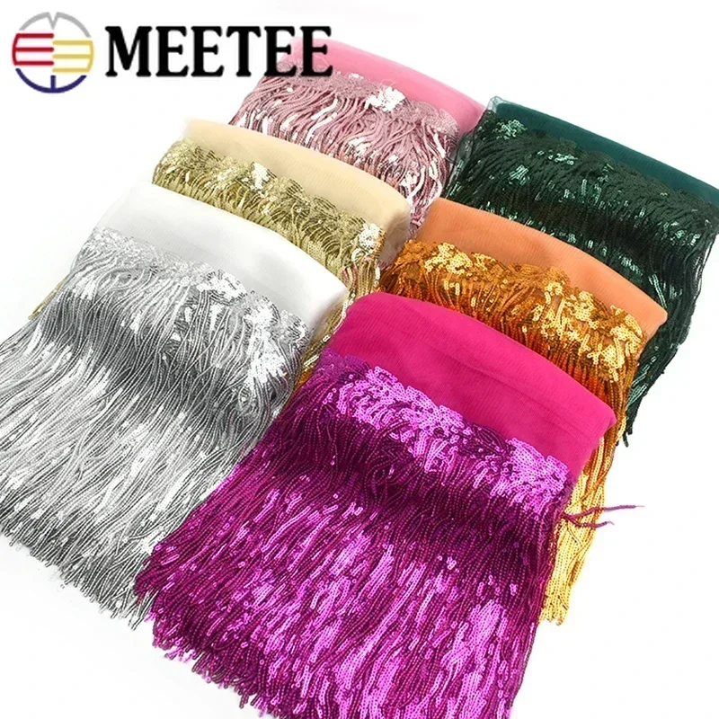 2/5/10Yards Sequin Embroidery  - Fringe Ribbon Sewing review and price