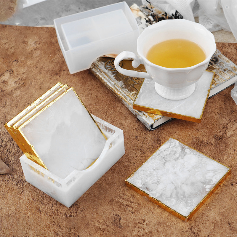 SNASAN Coaster Cup Mat Silicon - Craft Embellishment Storage review and price