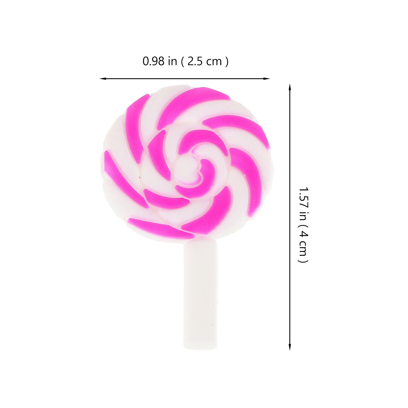 36Pcs Vibrant Rainbow Lollipop - Craft Embellishment review and price