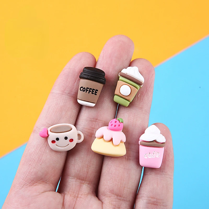 10pcs Cartoon Kawaii Resin Cof - Christmas Craft Embellishment review and price