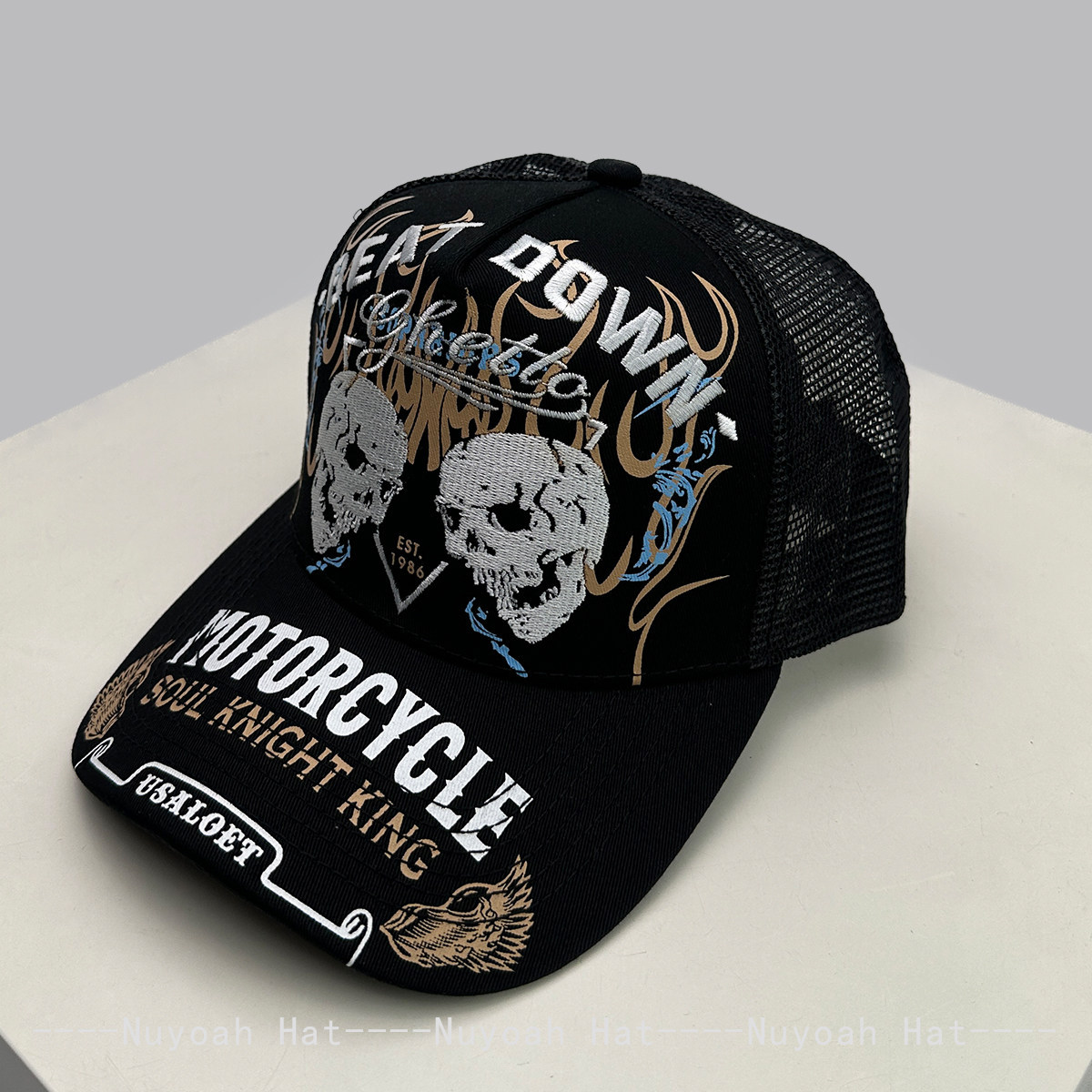 Skull Flame Embroidery Hard To - Embroidery Craft review and price
