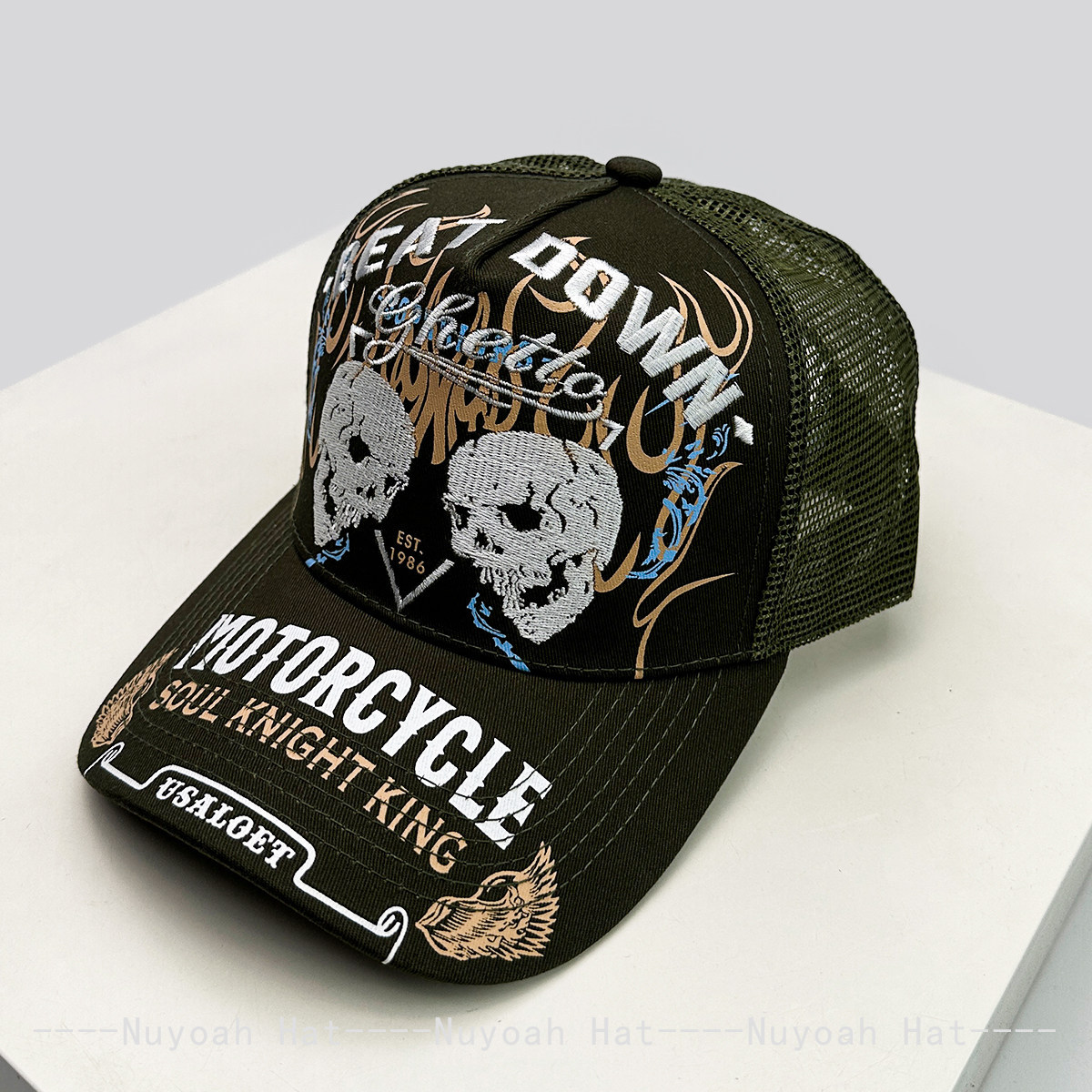 Skull Flame Embroidery Hard To - Embroidery Craft review and price