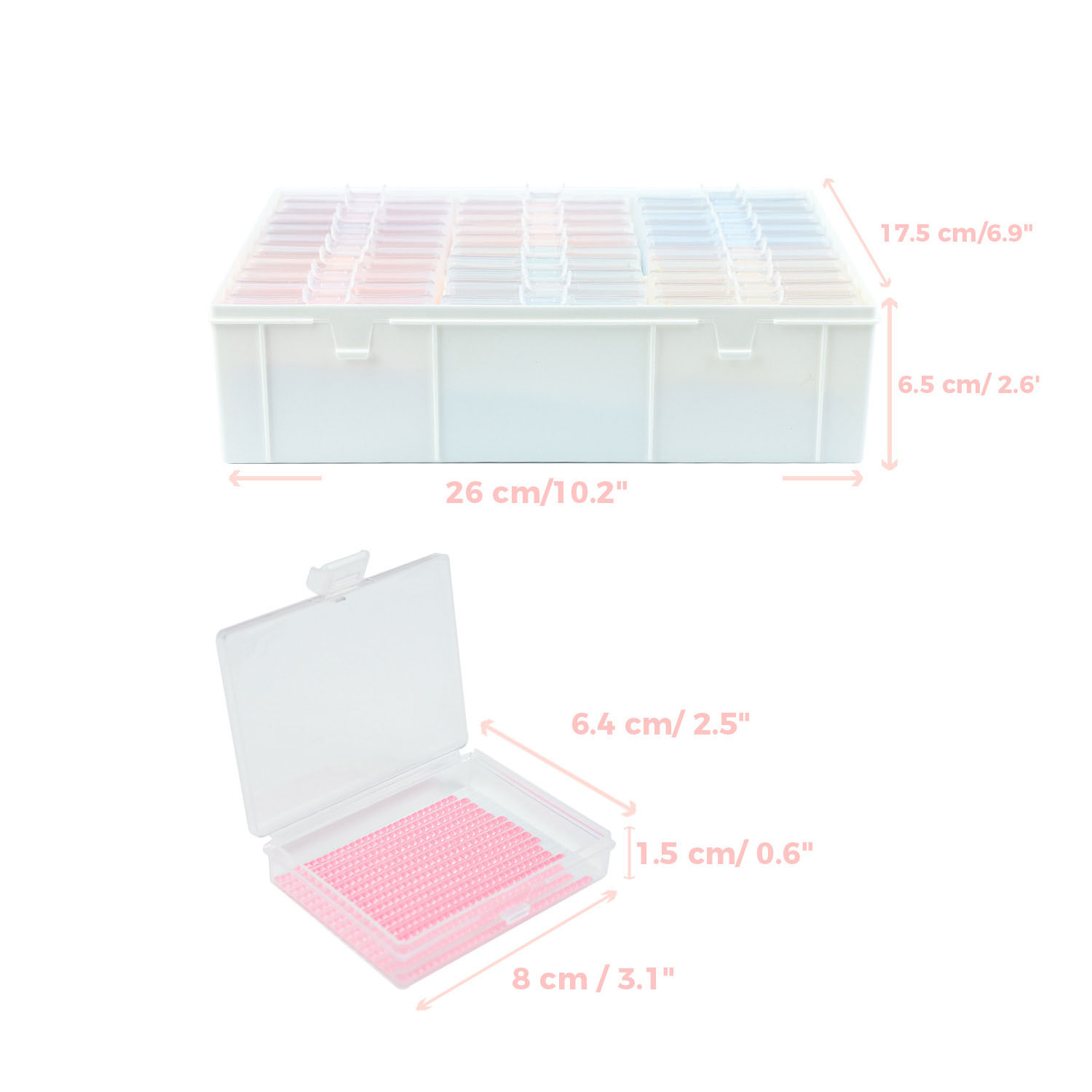 Diamond Painting Art Trays Set - Craft Embellishment Storage review and price