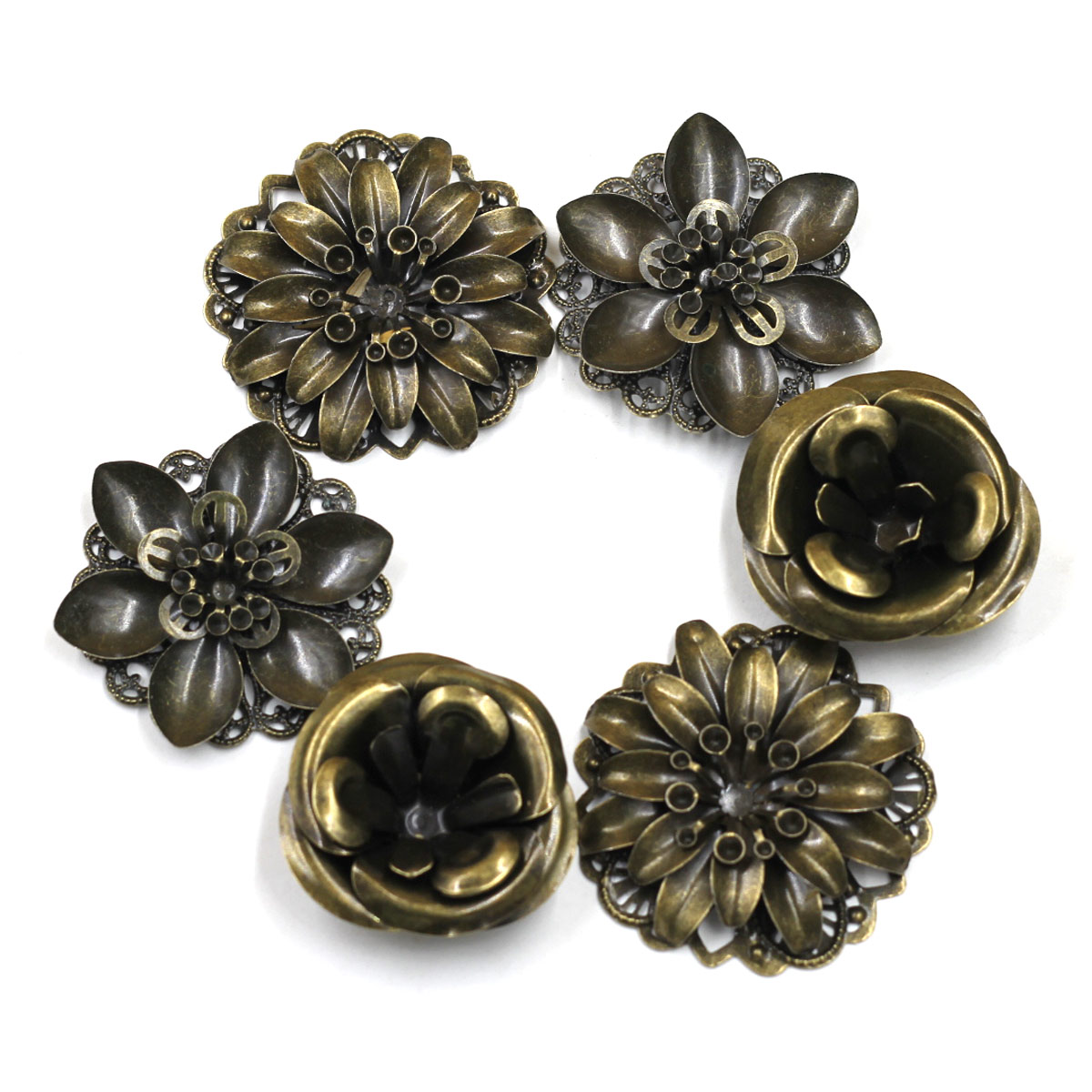 6Pcs Embellishments Combinatio - Craft Embellishment review and price