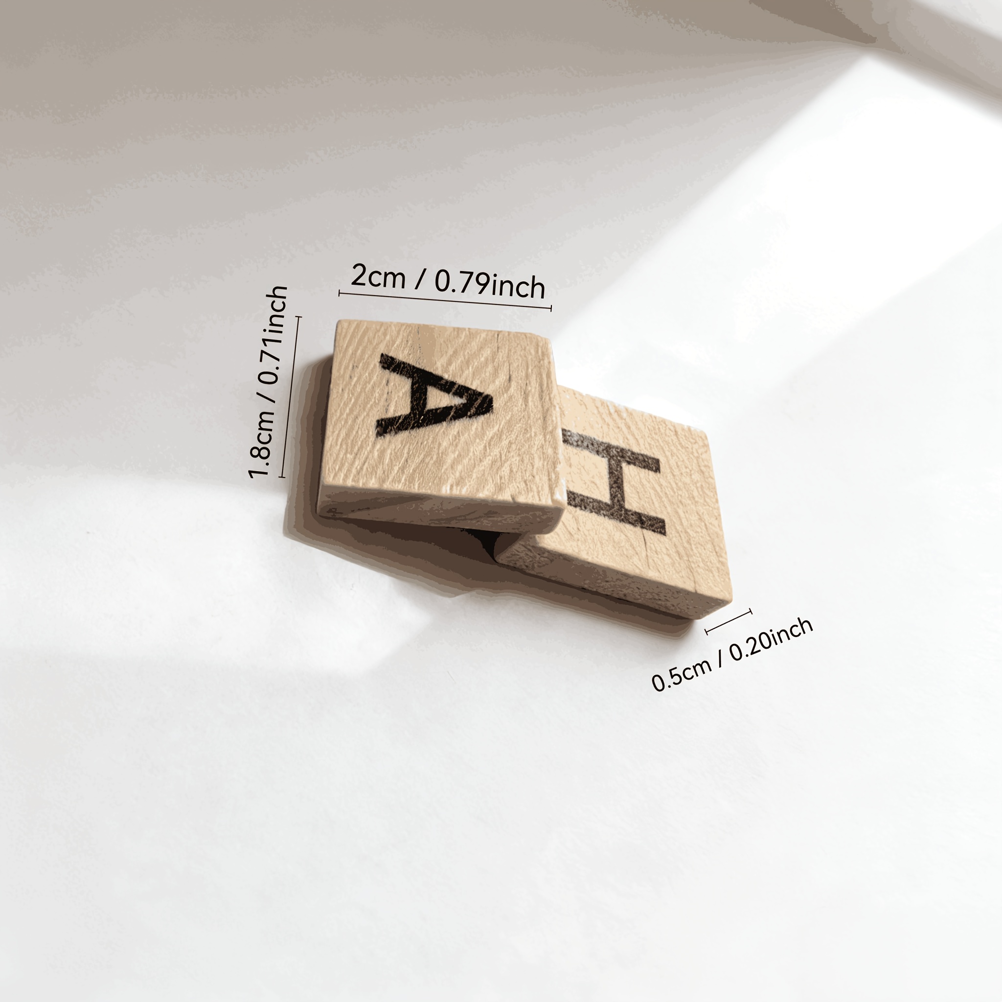 100PCS  Wooden Letter Cubes fo - Craft Embellishment review and price