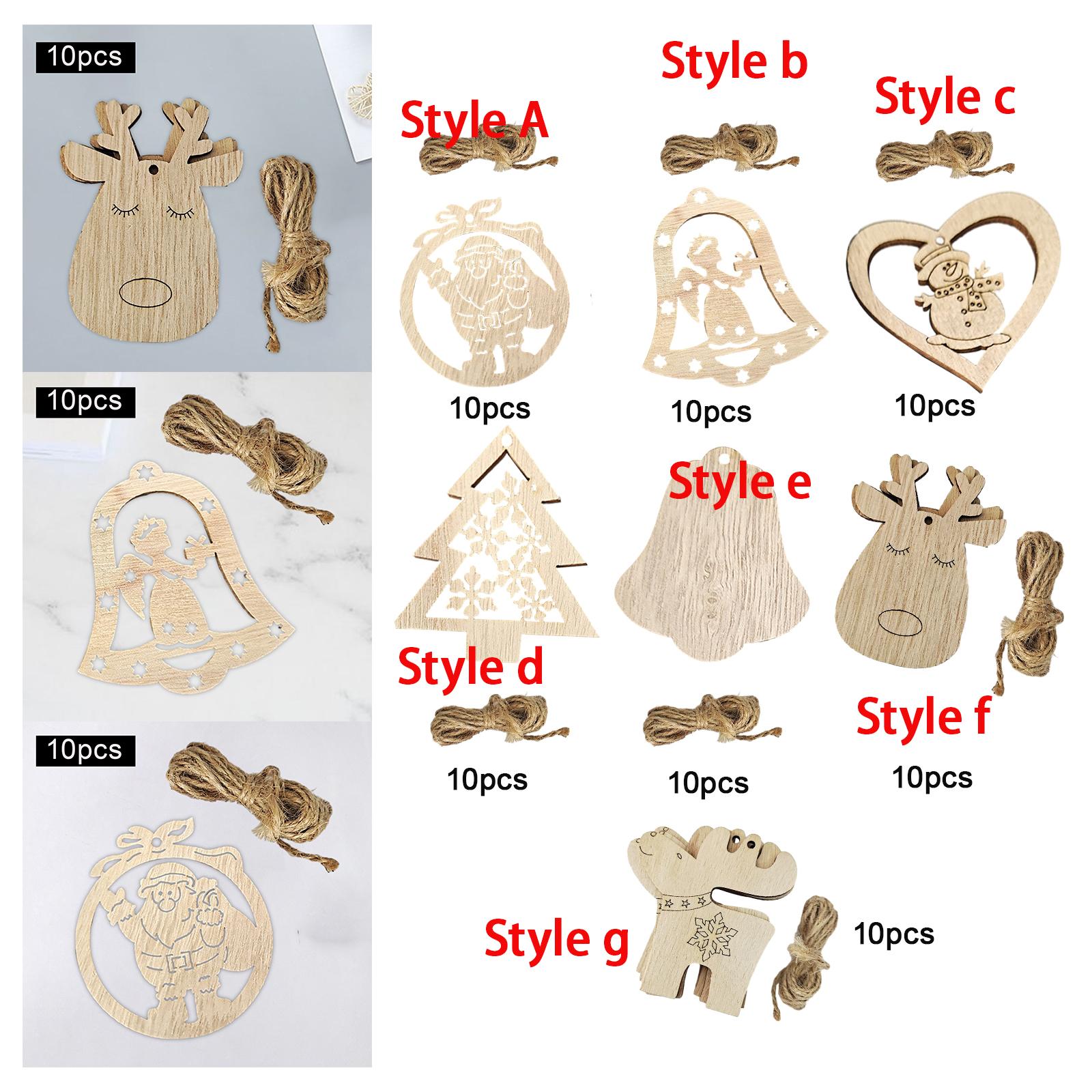 Unfinished Wooden Cutouts Xmas - Christmas Craft Embellishment review and price