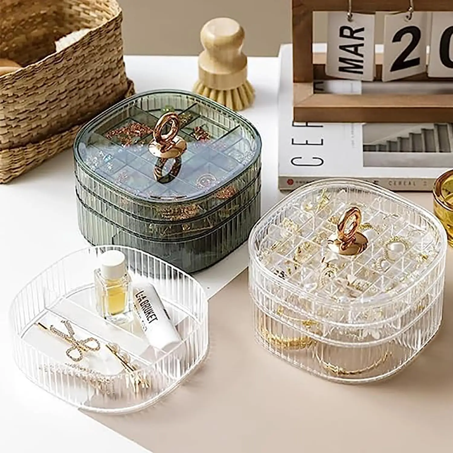 Jewelry Box, Jewelry Organizer - Craft Embellishment Storage review and price