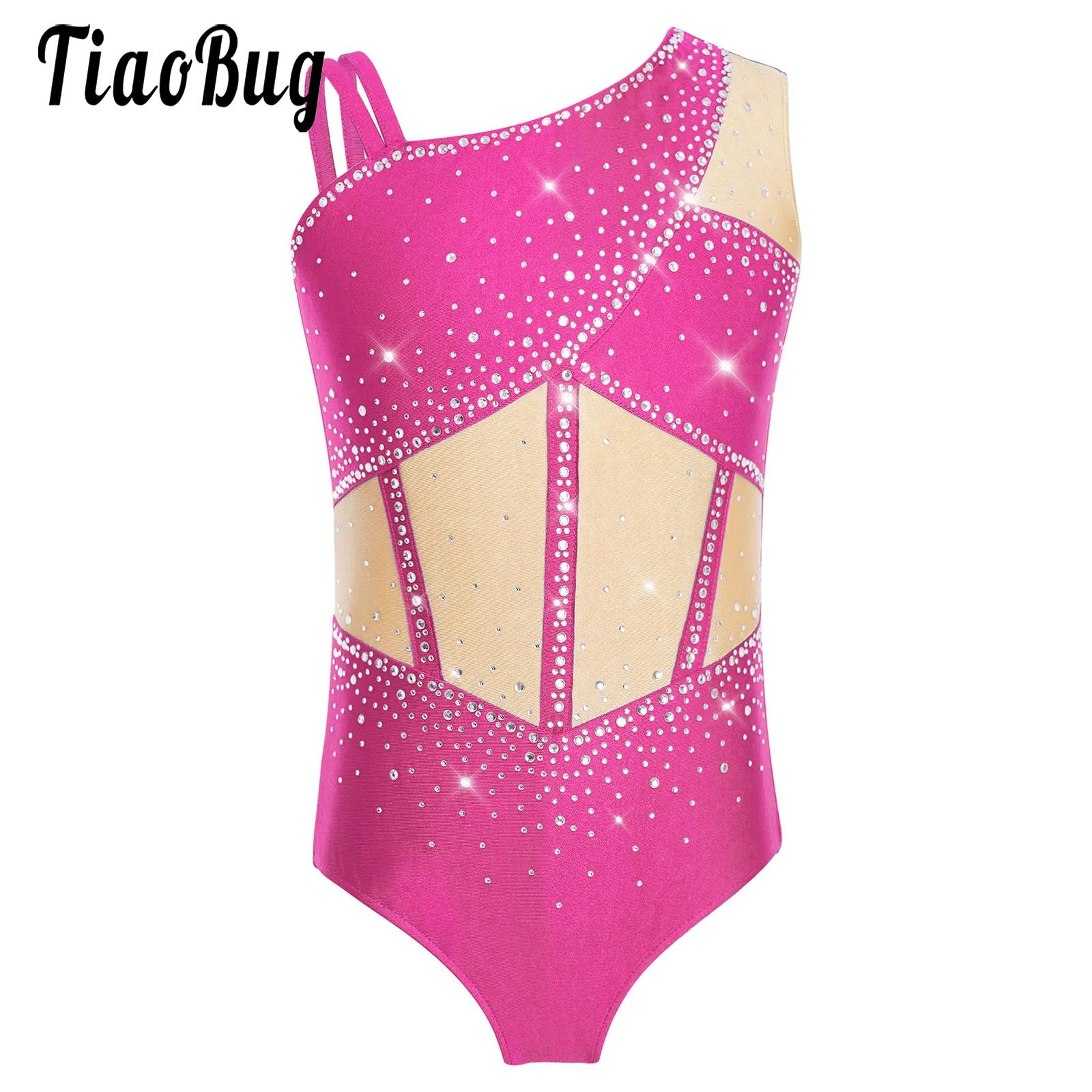 Kid Girls Figure Skating Balle - Rhinestone Banding Trim review and price
