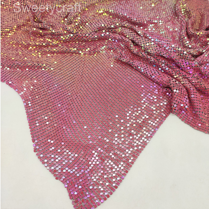 2022 Fashion Glomesh Flexible  - Crystal Mesh Fabric review and price
