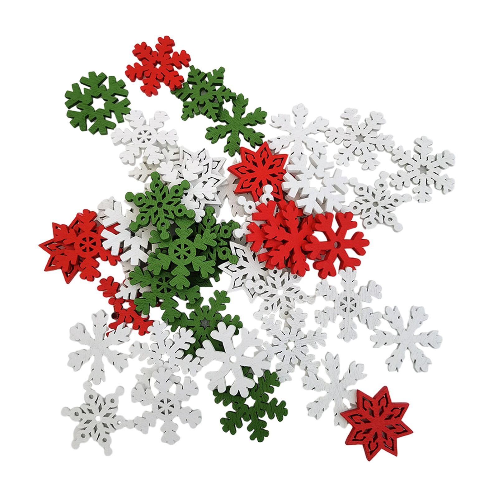 50 Pieces Wooden Christmas Emb - Christmas Craft Embellishment review and price