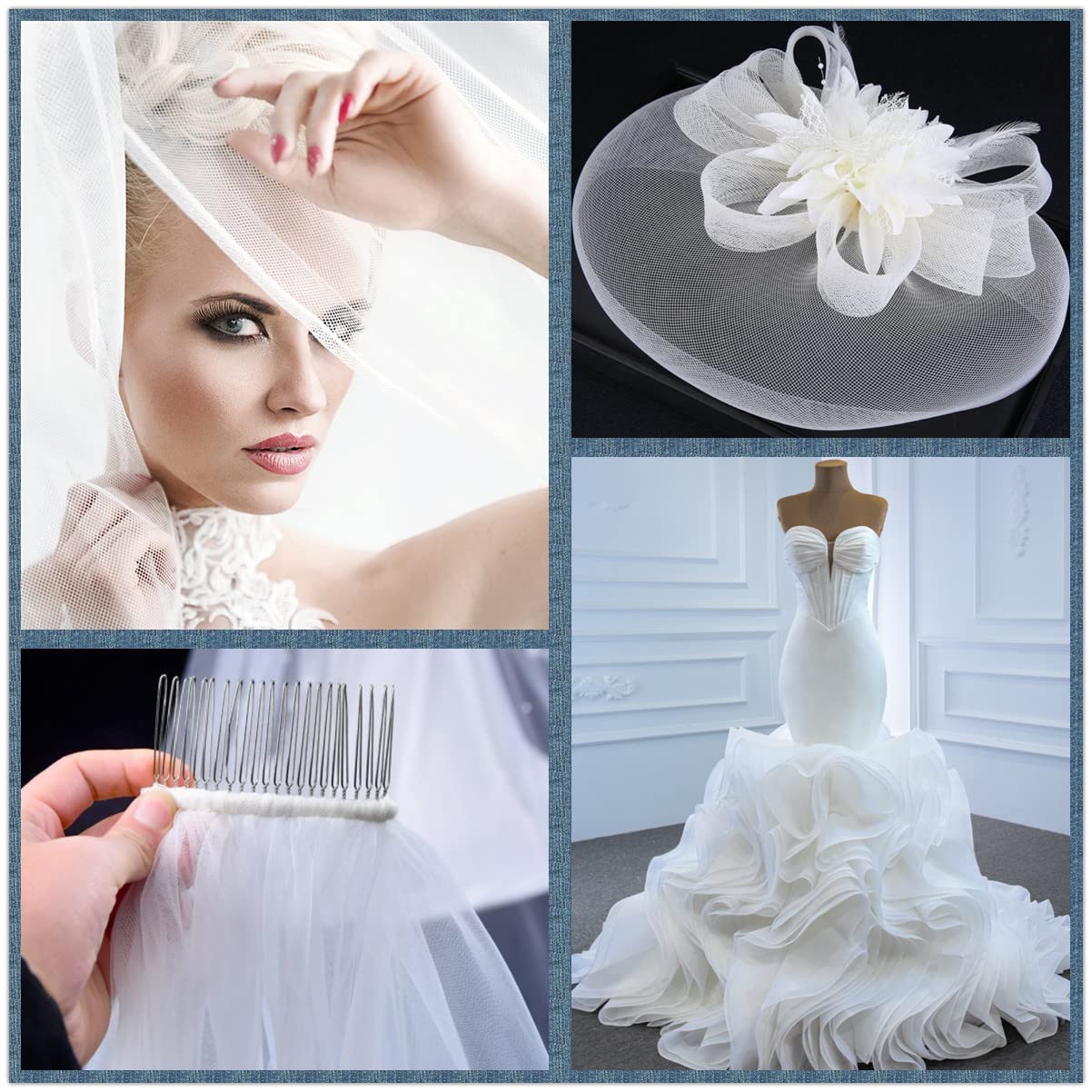 1-10cm Flat Plain Hard Stiff R - Crystal Mesh Fabric review and price