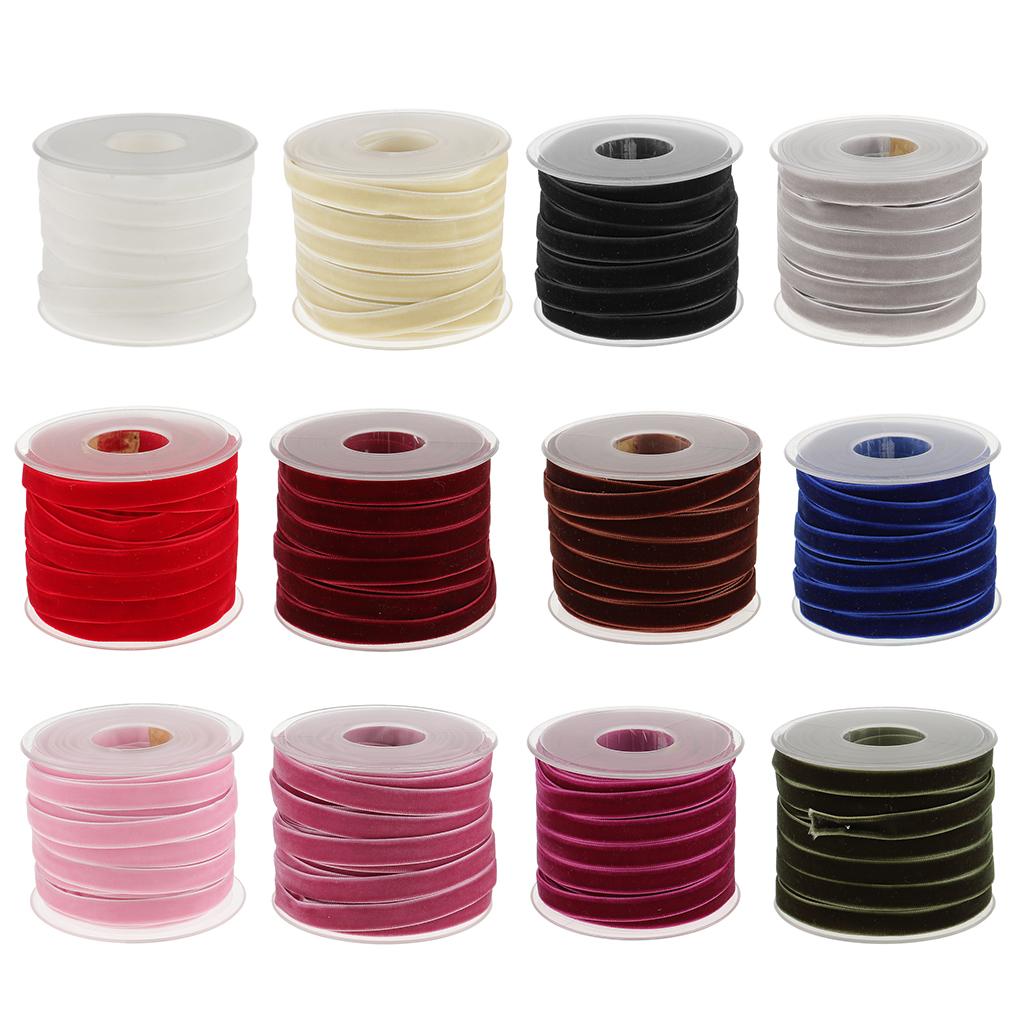 Velvet Ribbon Roll 10mm Beige  - Velvet Ribbon Roll review and price