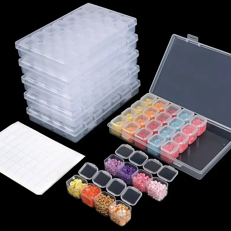 28 grid diamond painting tool  - Craft Embellishment Storage review and price