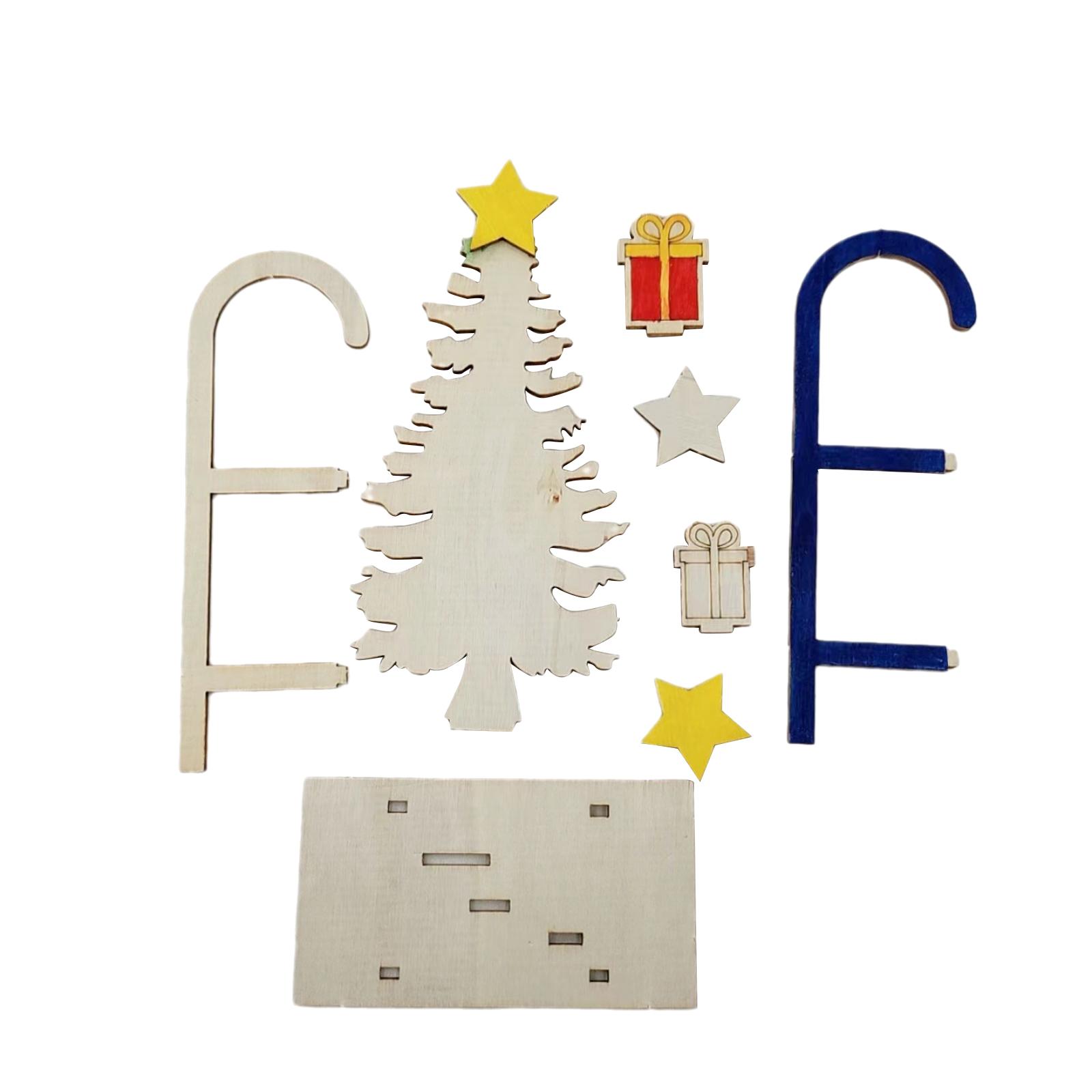 3x DIY Wooden Crafts Christmas - Christmas Craft Embellishment review and price